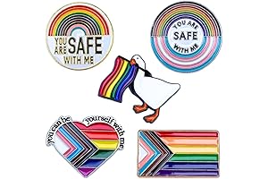 Pack of 5 Inclusive Pride Pins