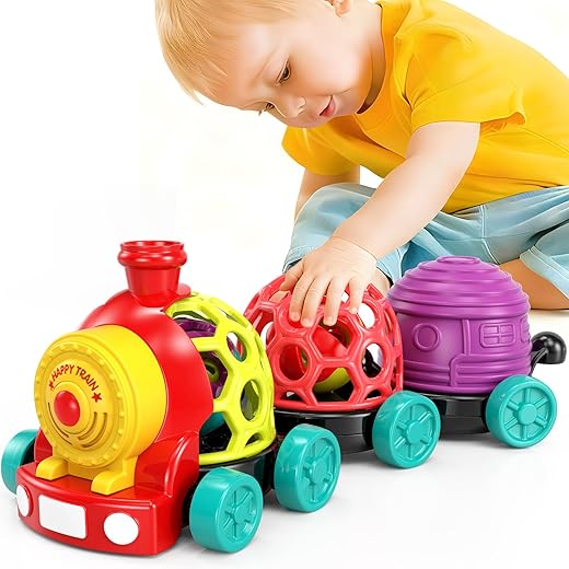 Infant Train Multi-Sensory Toy - $23.99