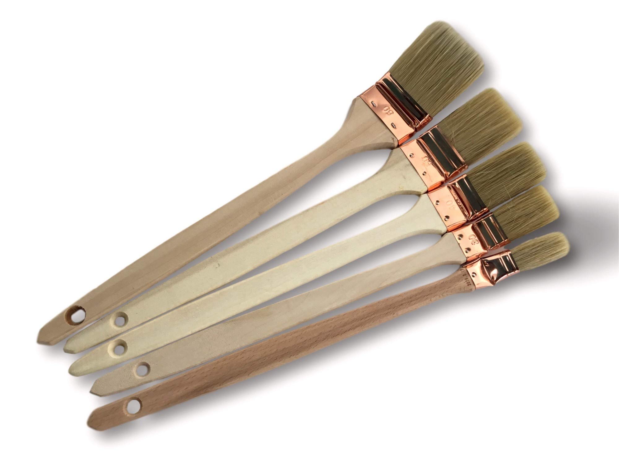 Kit De Pinceaux à Lasurer 4 Pièces - Luxembourg