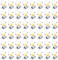 Ensenior 48-Pack 6 Inch LED Recessed Lights Dimmable 5CCT 2700K-5000K 1200LM Ultra-Thin Canless Wafer Damp Rated ETL
