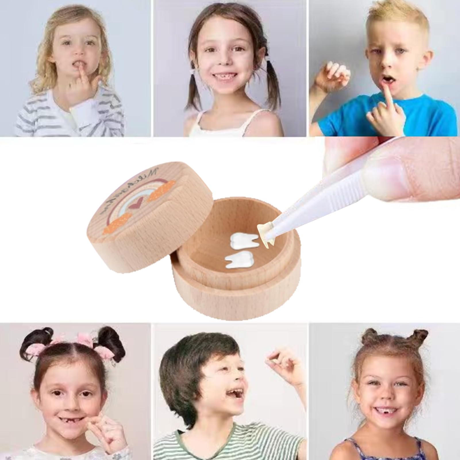 Colorazione con Fatina dei Denti e denti da latte