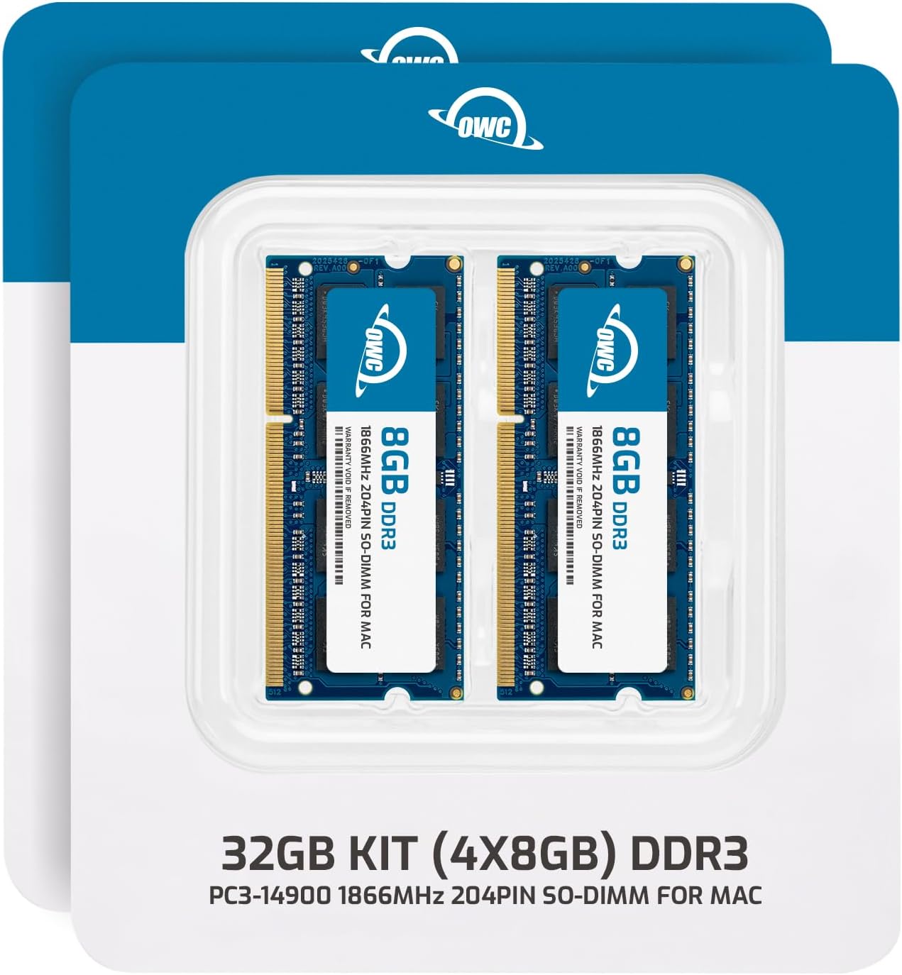 OWC Atualização de memória RAM SO-DIMMs 32 GB testado por 30 dias