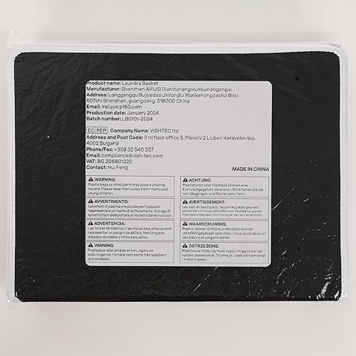 Miniatura 10 de SOLEDI Cesta plegable para la ropa sucia con tapa, 100 L XL, cesta grande con bolsa extraíble, almacenamiento conveniente, cestas para dormitorio,