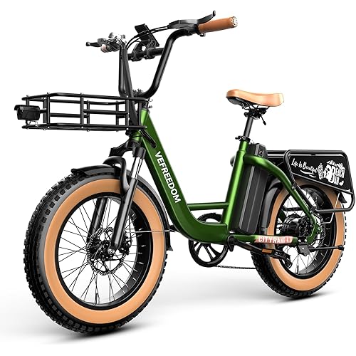 EUY 1500W Peak Electric Bike for Adults, 48V 20Ah Removable Battery Max Range 80Miles & 30MPH Electric Bicycle, 20''×4.0" Fat Tire Ebike,Fast Cargo Ebikes,Commute Mountain E-Bike UL Certified