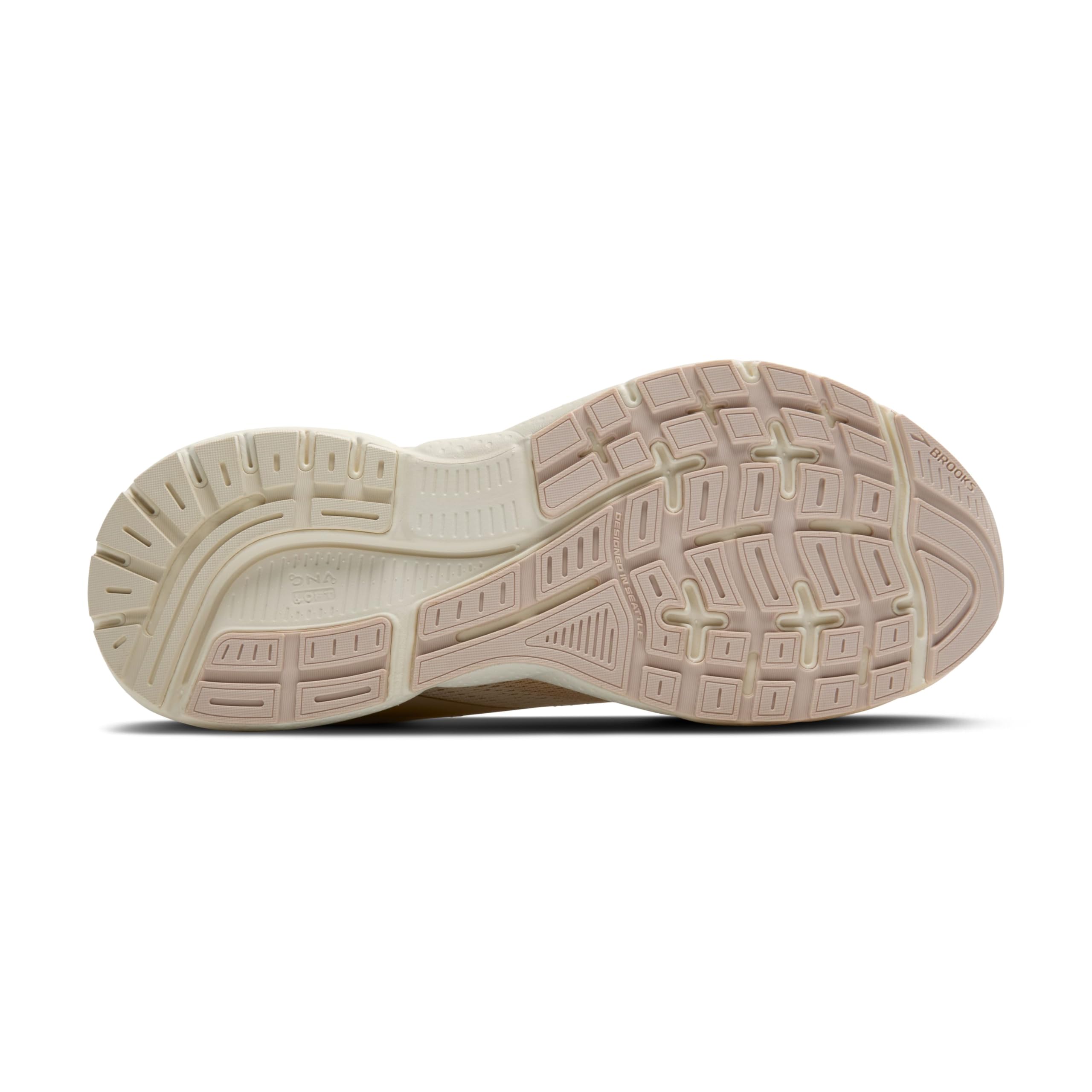 Brooks Chaussures de Course Trace 4 Neutral pour Femme, Gris/Bleu/Rouge