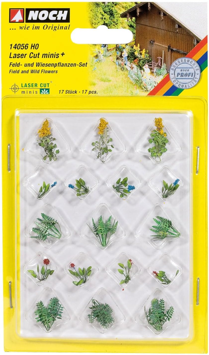 Noch 14056 Assorted Plants #4 17/ H0 Scale Model Kit