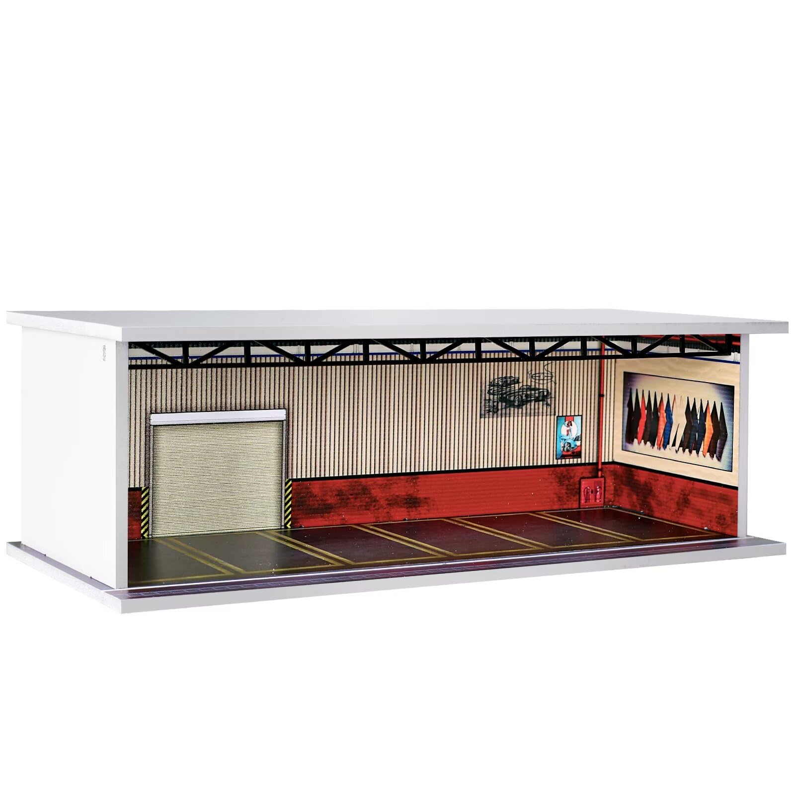 Amazon.com: Malamfans 1/64 for Hot Wheels The Red House Scenarios