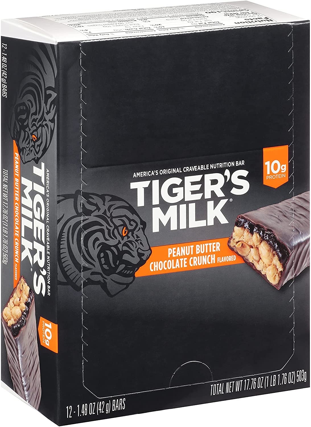 Buy Tiger's Milk Bar Fuel Your Crave tion Protein Bar, Flavor Forward