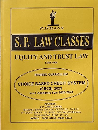 Equity And Trust Law LDSE 0506 - Pathans S.P.Law Books
