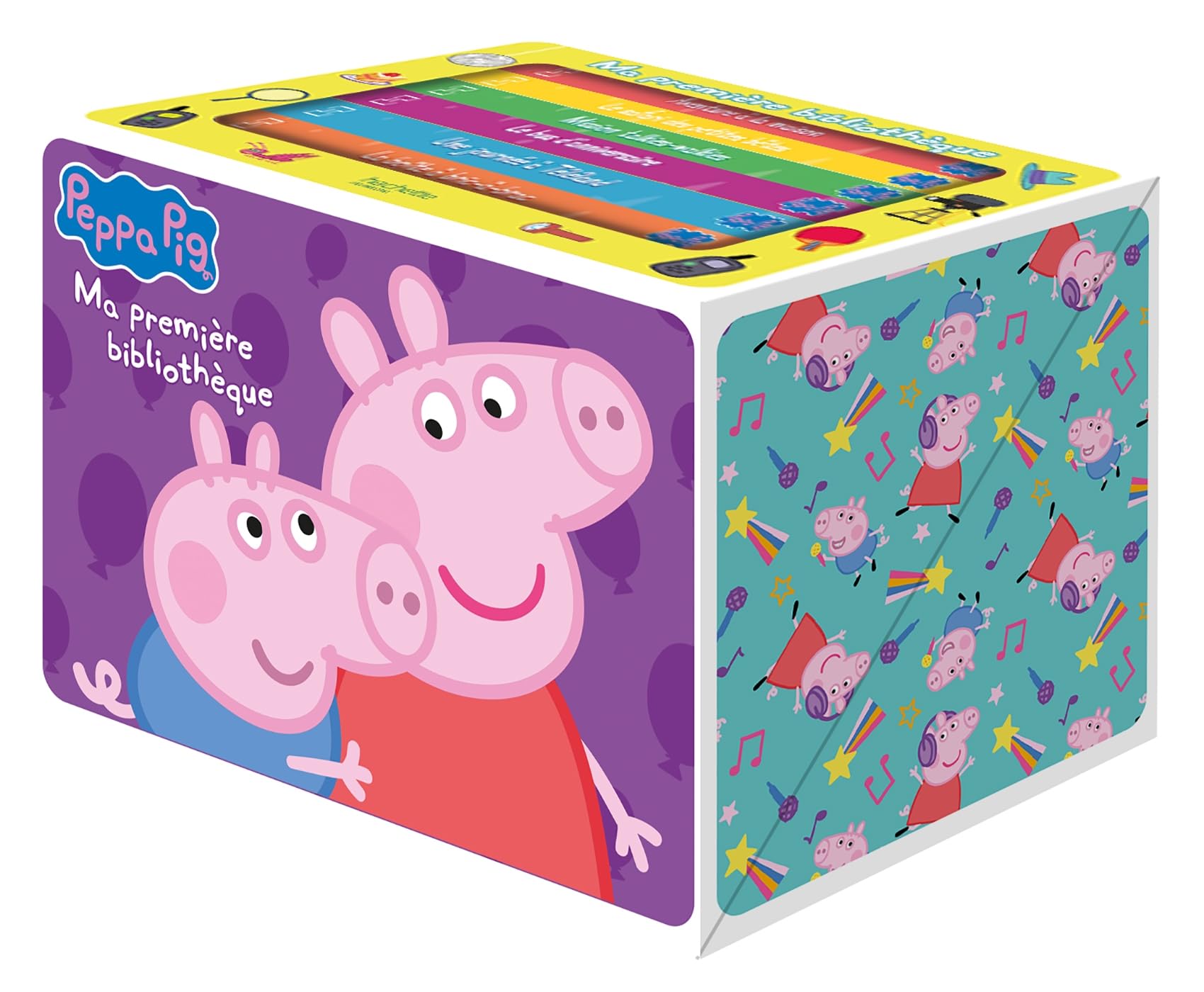 Peppa Pig - Ma première bibliothèque (édition 2024): Ma première bibliothèque 6 livres