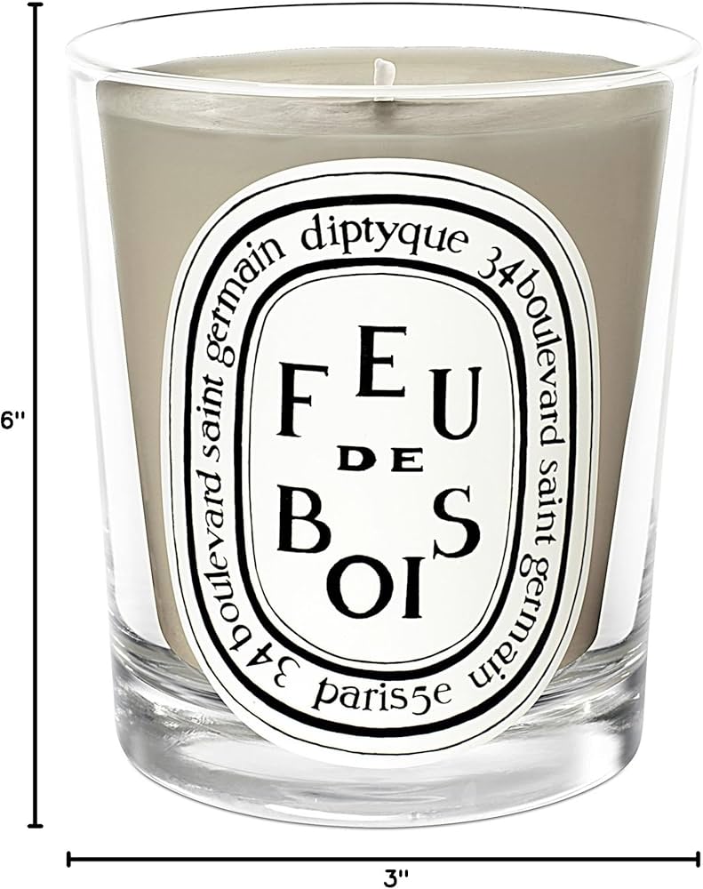 Amazon.com: Diptyque Feu de Bois Scented Candle 190g : Health