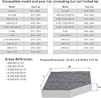Vista 3 de Filtro de aire de cabina, se adapta a Mercedes-Benz GLC300 2017-2023, C300 2015-2023, E300 2017-2019, E350/E300 4MATIC 2020-2023, E450 2019-2023