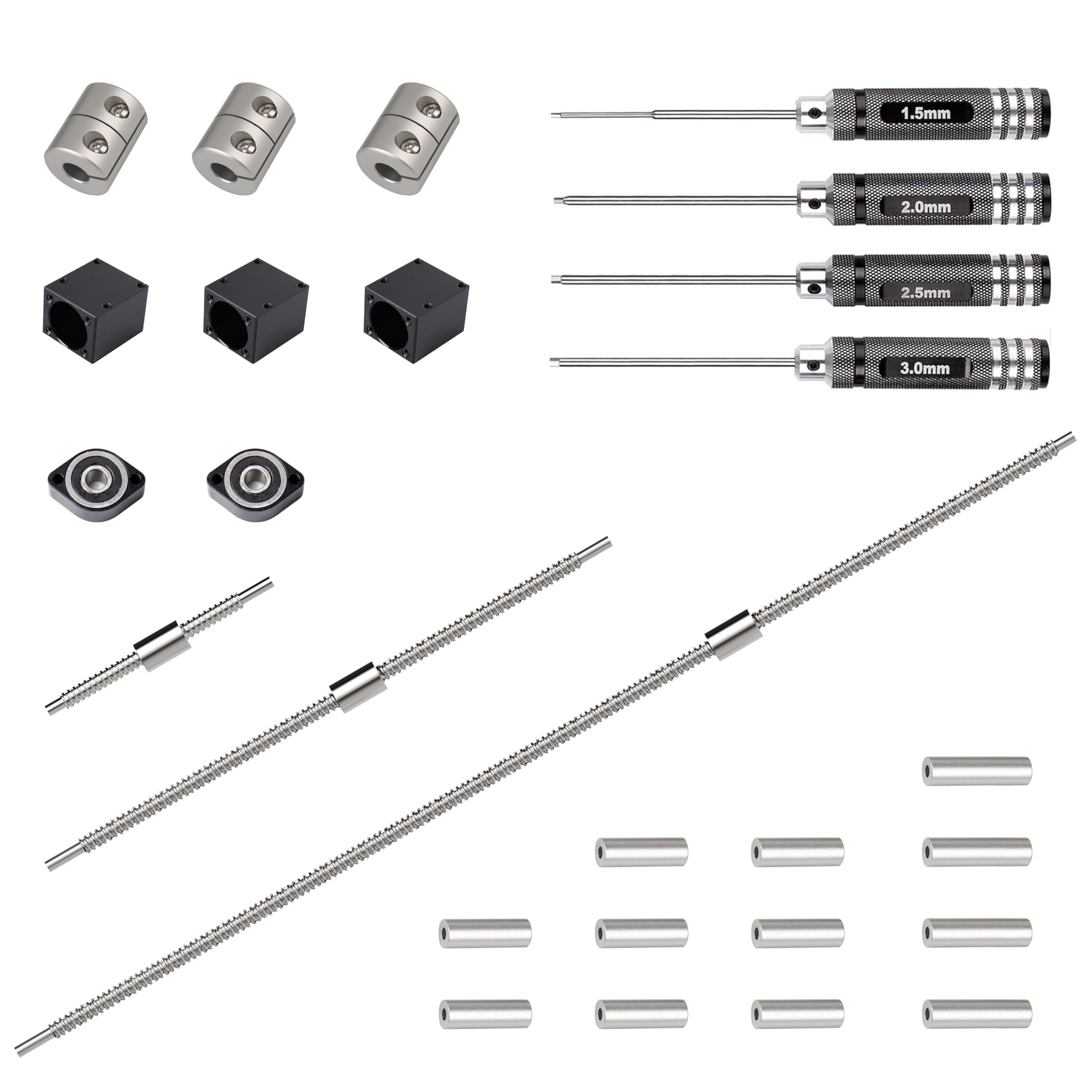 1204 Kugelgewindetriebe-Upgrade-Kit für AnoleX 3060-Evo Max