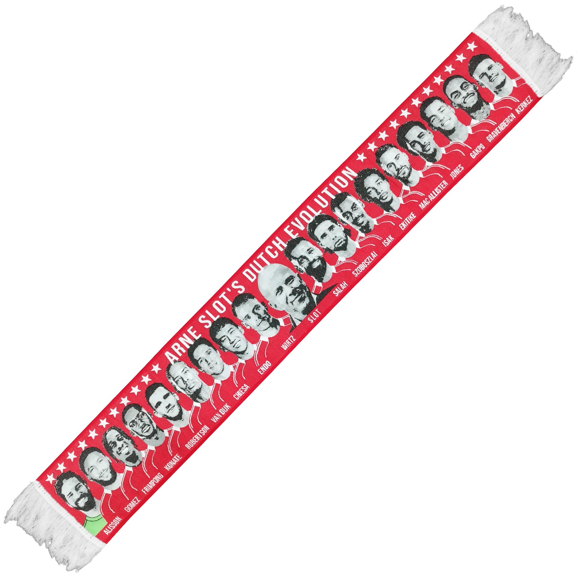Partisan Red Liverpool Team Scarf 25/26 Hd