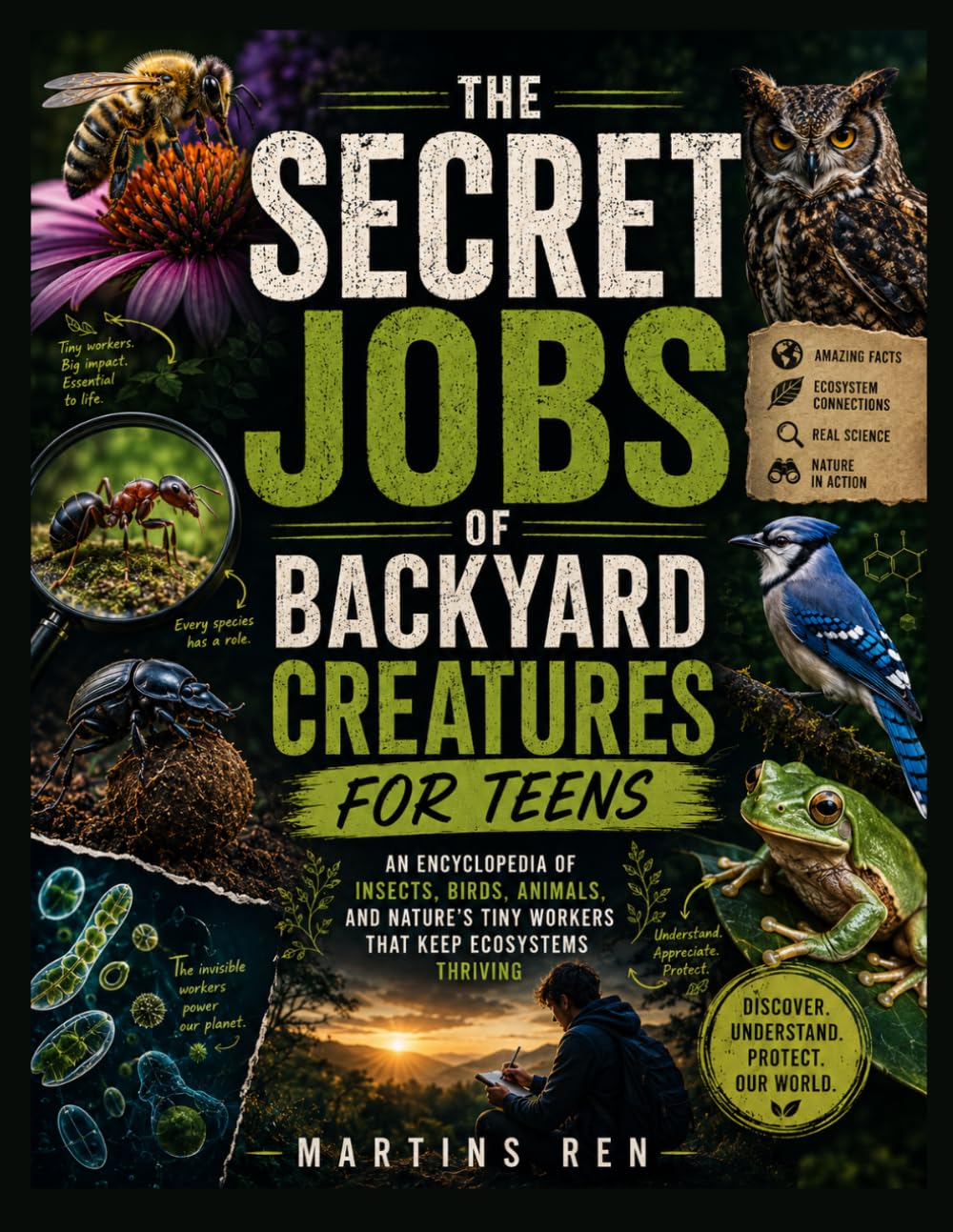 The Secret Jobs of Backyard Creatures for Teens: An Encyclopedia of Insects, Birds, Animals, and Nature's Tiny Workers That Keep Ecosystems Thriving