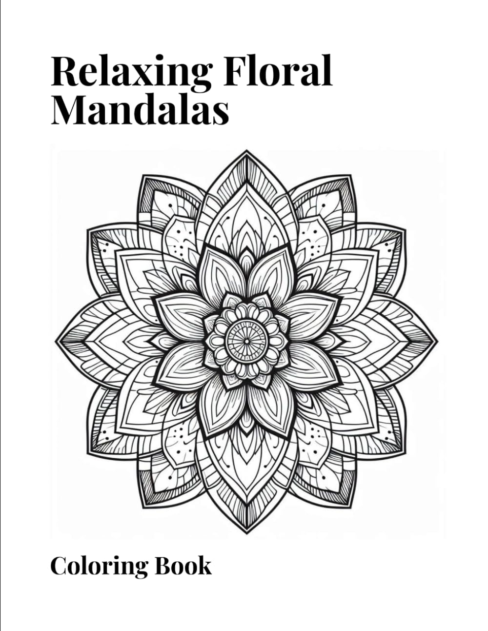 Relaxing Floral Mandalas