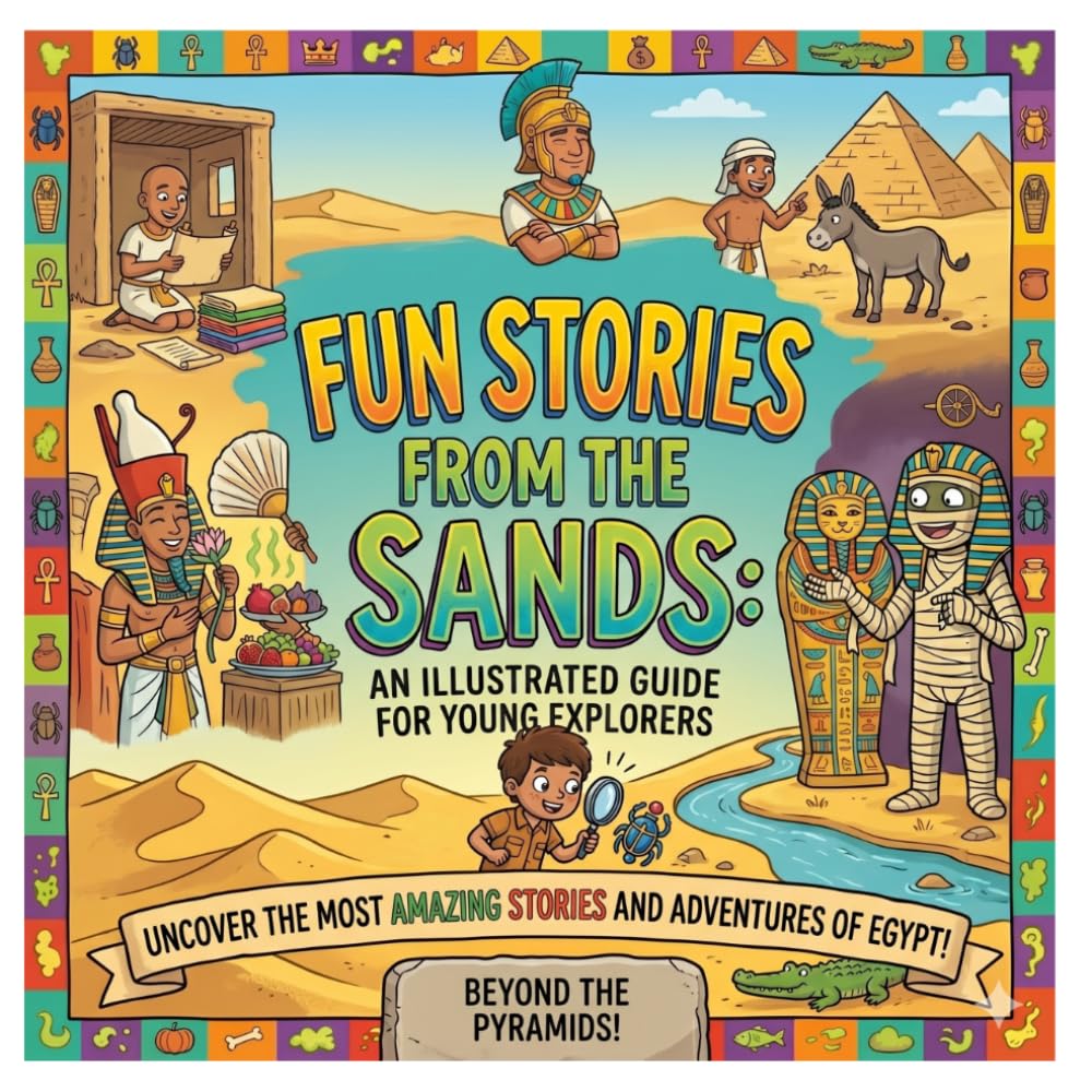 Fun Stories from the Sands: An Illustrated Guide to Ancient Egypt for Kids: Beyond the Pyramids! Discover Pharaohs, Mummies, the Rosetta Stone, and ... the Land of the Nile (Young Explorers Series)