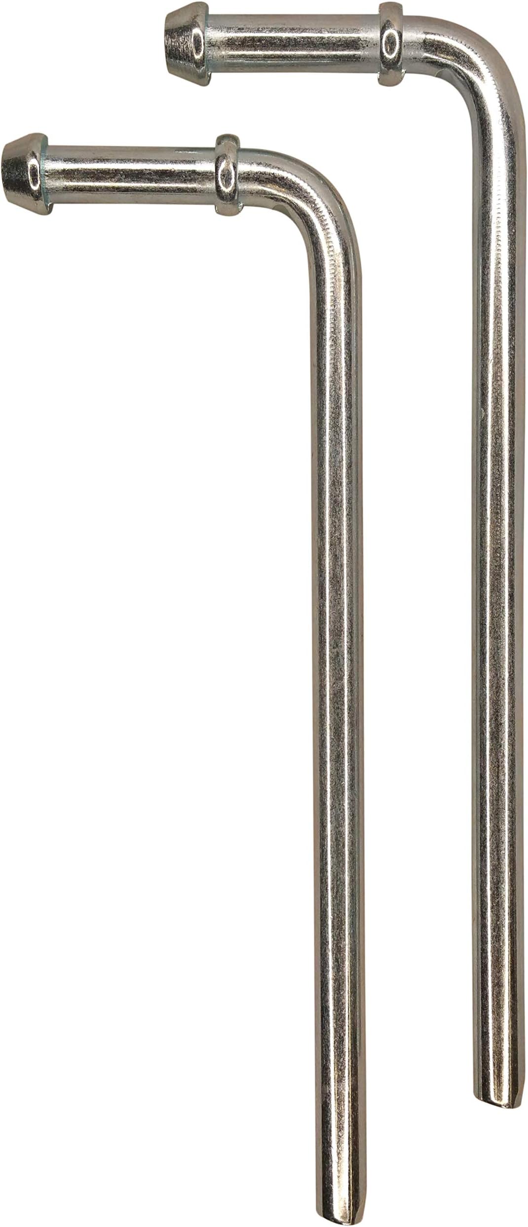 2 Pack- 90° bend Universal Weld In Place Exhaust Hanger Rod - MADE IN THE USA