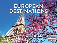 Vista 149 de Calendario de pared mensual 2025 de México, 12 meses, fabricado en Estados Unidos