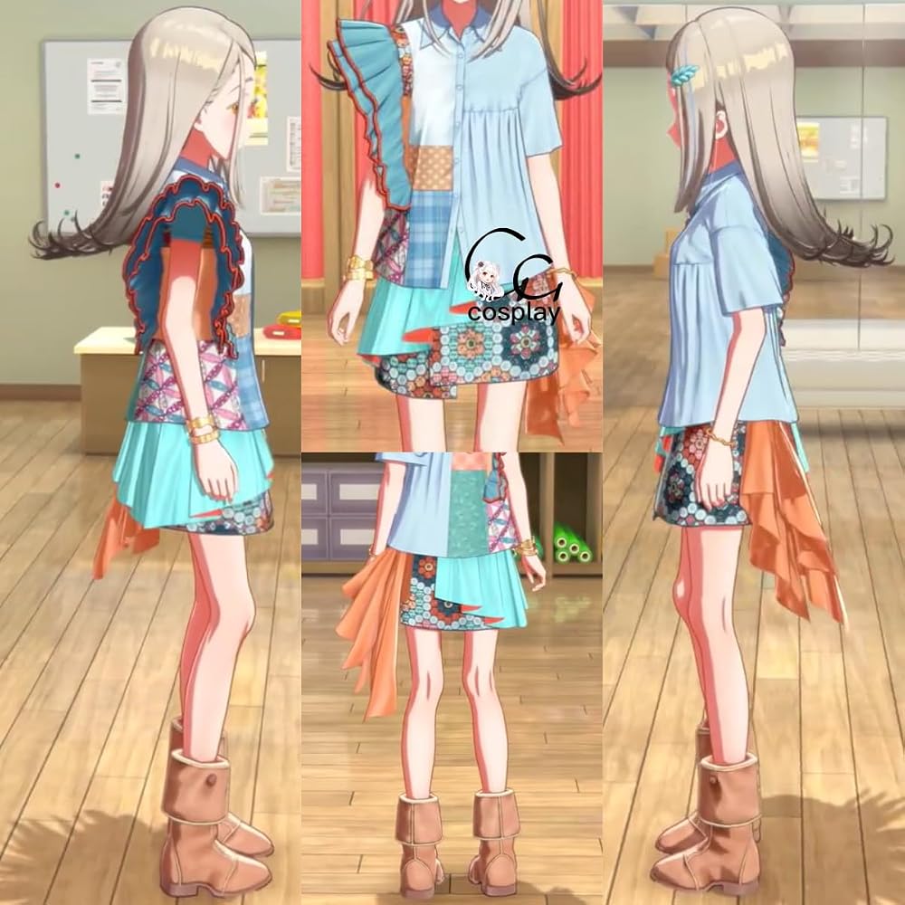 Amazon.co.jp: GGcosplay 学マス 【みちなるひろがる】篠澤広 コスプレ