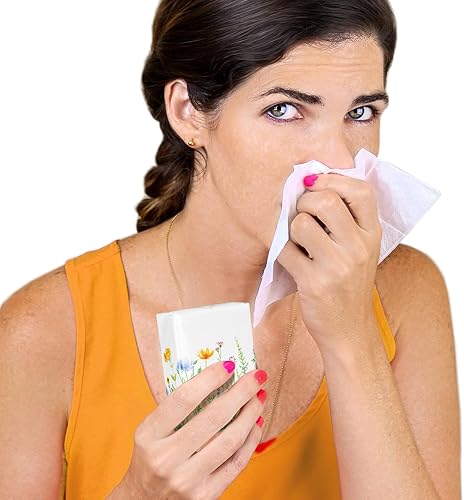 Miniatura 32 de Therwen Paquete de 100 pañuelos de bolsillo a granel, 1000 hojas, mini pañuelos a granel, 3 capas, tamaño de viaje pequeño, tamaño de bolsillo