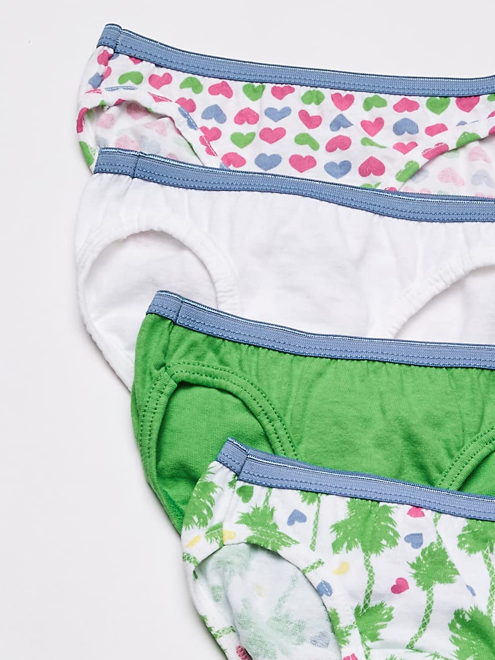 Hanes Paquete de Bikini de 18 piezas Big Girls, surtido
