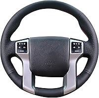 Vista 12 de Funda de volante personalizada para Toyota Tacoma 2012-2023 / Tundra 2014-2021/ 4Runner 2010-2012 2013 2014 2015 2016 2017 2018 2019 2020 2021 2022