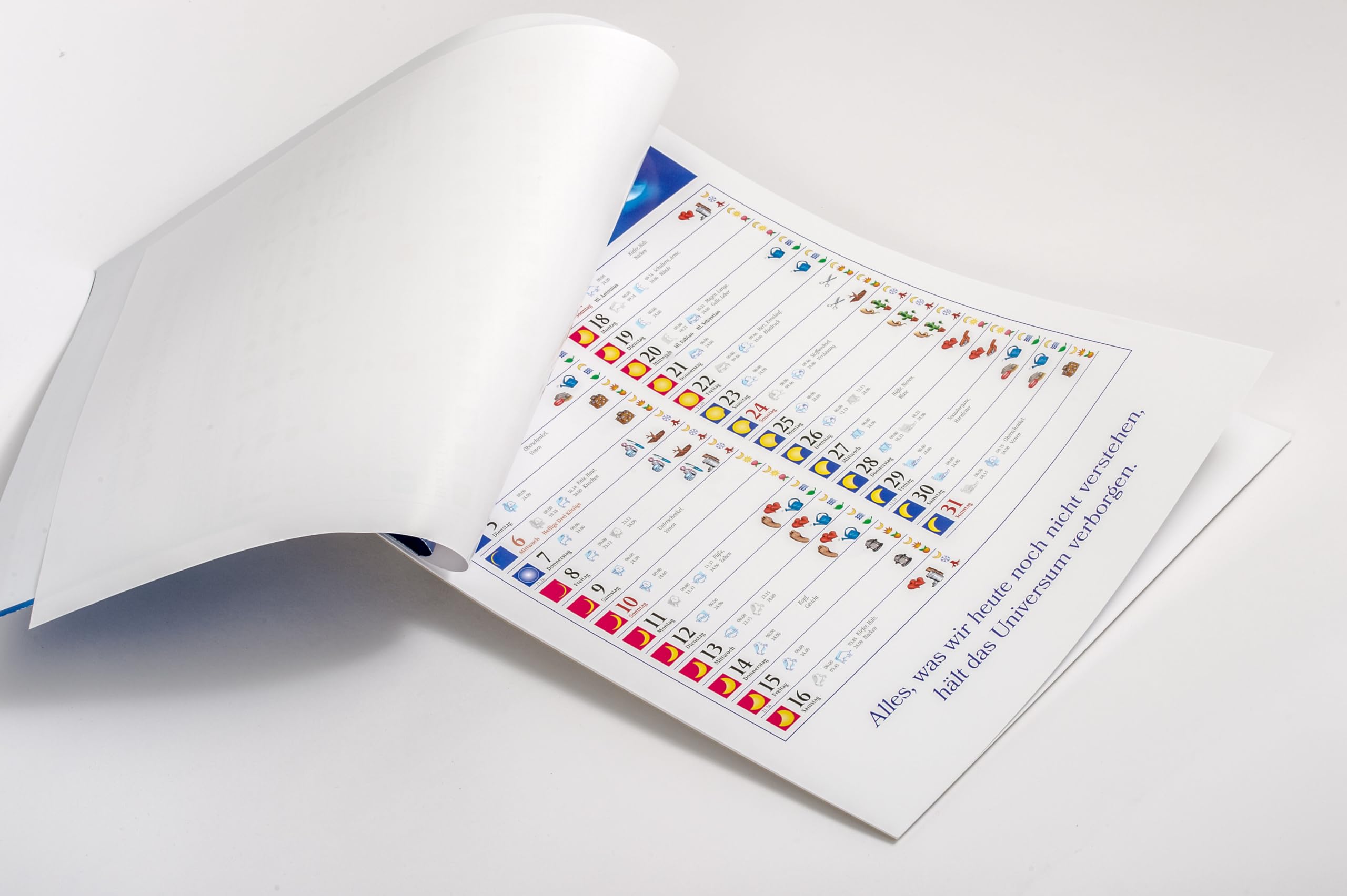 Mondleben 2027: Der große Wandkalender – Mit farbigem Mond-Jahresplaner als Poster zum Herausnehmen – 33,0 x 48,5 cm