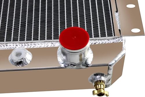 Miniatura 9 de Radiador de aluminio de 3 filas para Toyota Land Cruiser FJ40 FJ45 3.9L4.2L L6 1958-1984