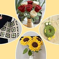 Vista 8 de UzecPk Juego de 59 agujas para hilo, kit de agujas de zurcir, kit de agujas romas de ojo grande con aguja de tapicería curvada, enhebrador de agujas