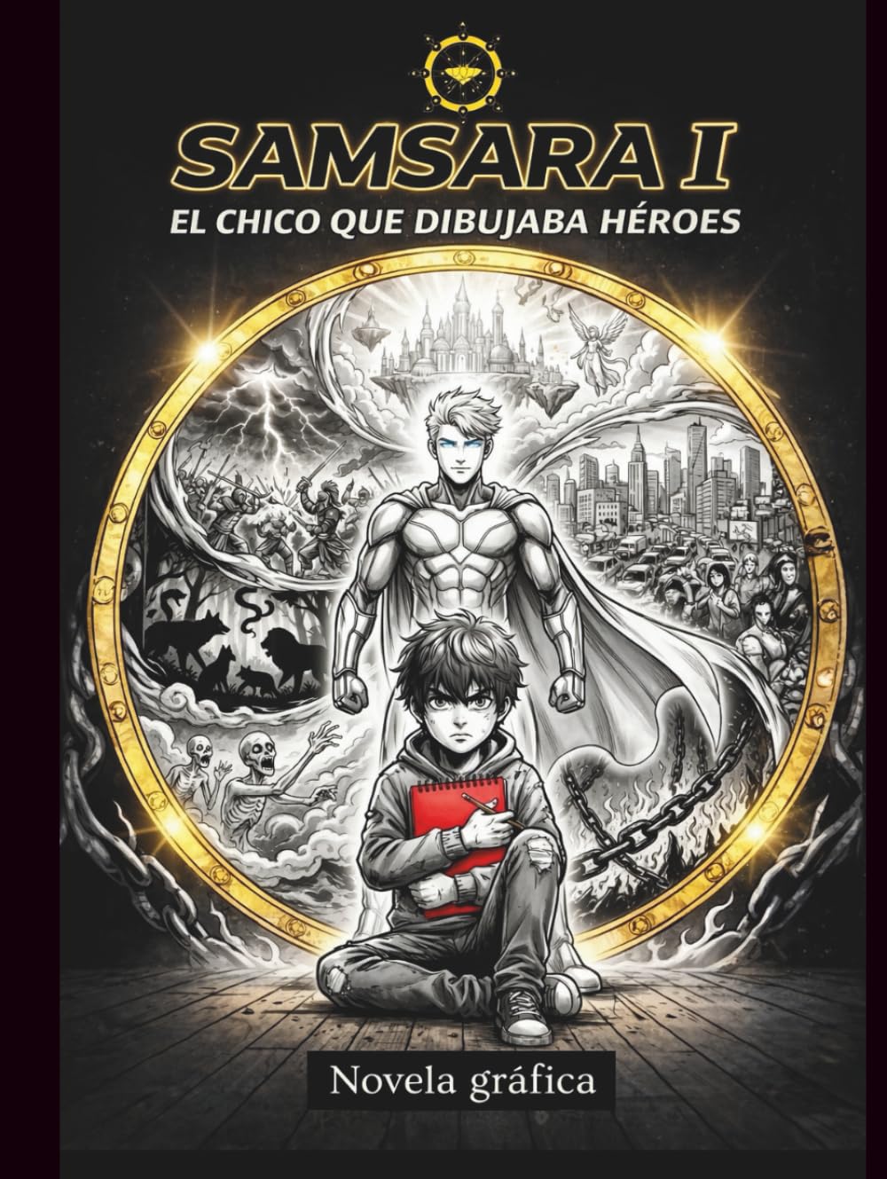 Samsara 1. El chico que dibujaba héroes: Novela gráfica sobre bullying (+13) (Ciclo Samsara)