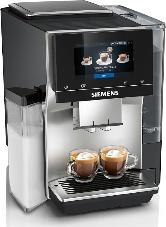 SIEMENS EQ700 Bean to Cup Coffee Machine,TQ713GB3, Stainless Steel