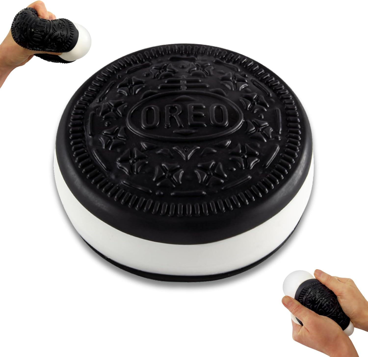 Incredible Novelties Oreo Squishy Toy Pack of 2 – Official Licensed Giant Scented Sandwich Cookie Slow Rising Stress Relief Squeeze Toys