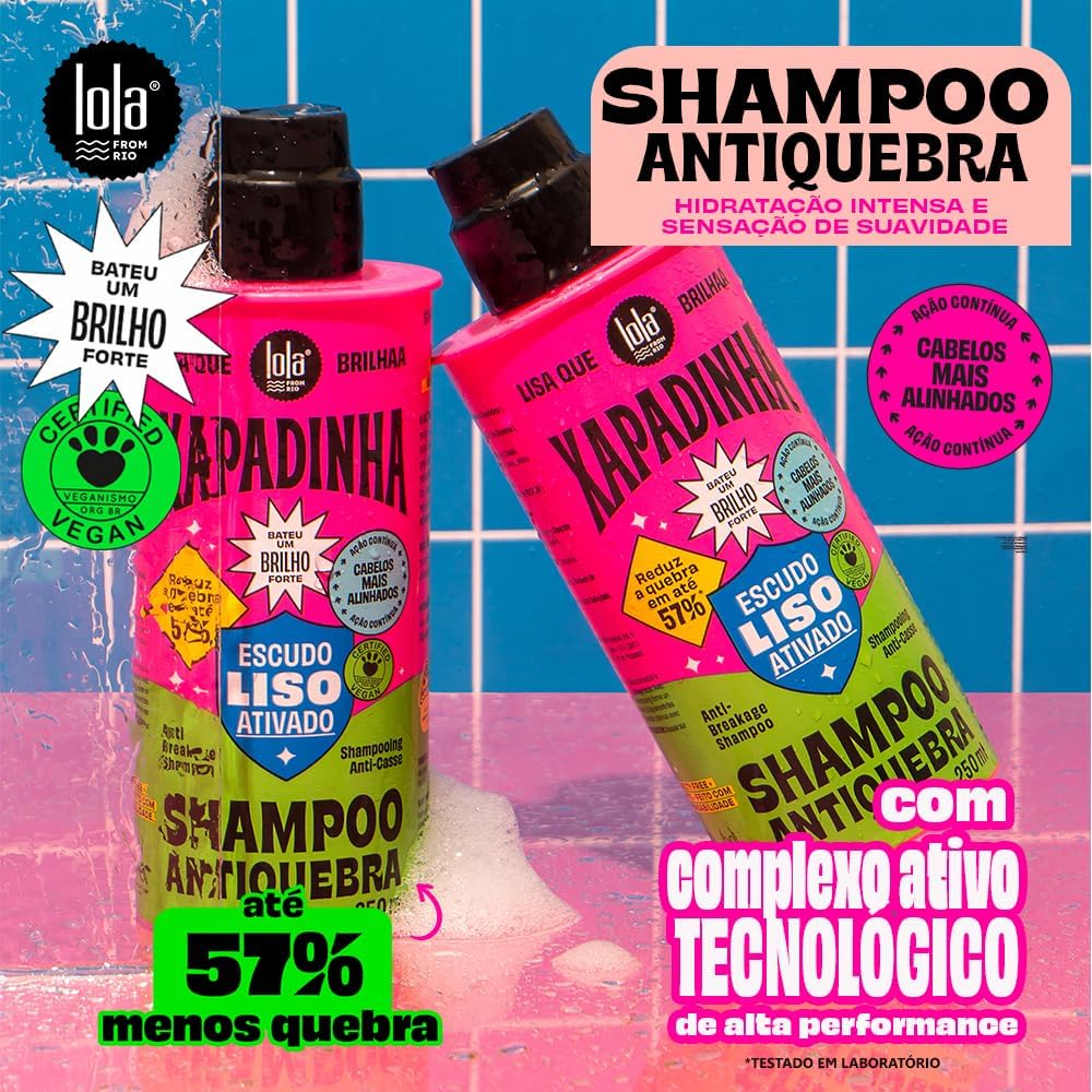 Xapadinha Shampoo Antiquebra 250ml , Lola Cosmetics