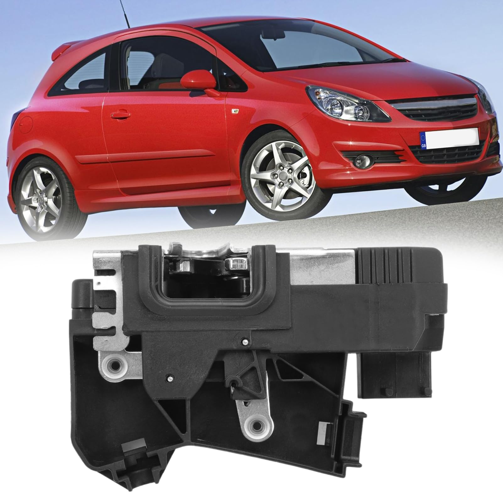 Serrure de porte servomoteur avant gauche 13203899 pour Corsa C 2000-2012 Meriva A 2003-2010 Servomoteur Serrure de porte 8 broches avant gauche