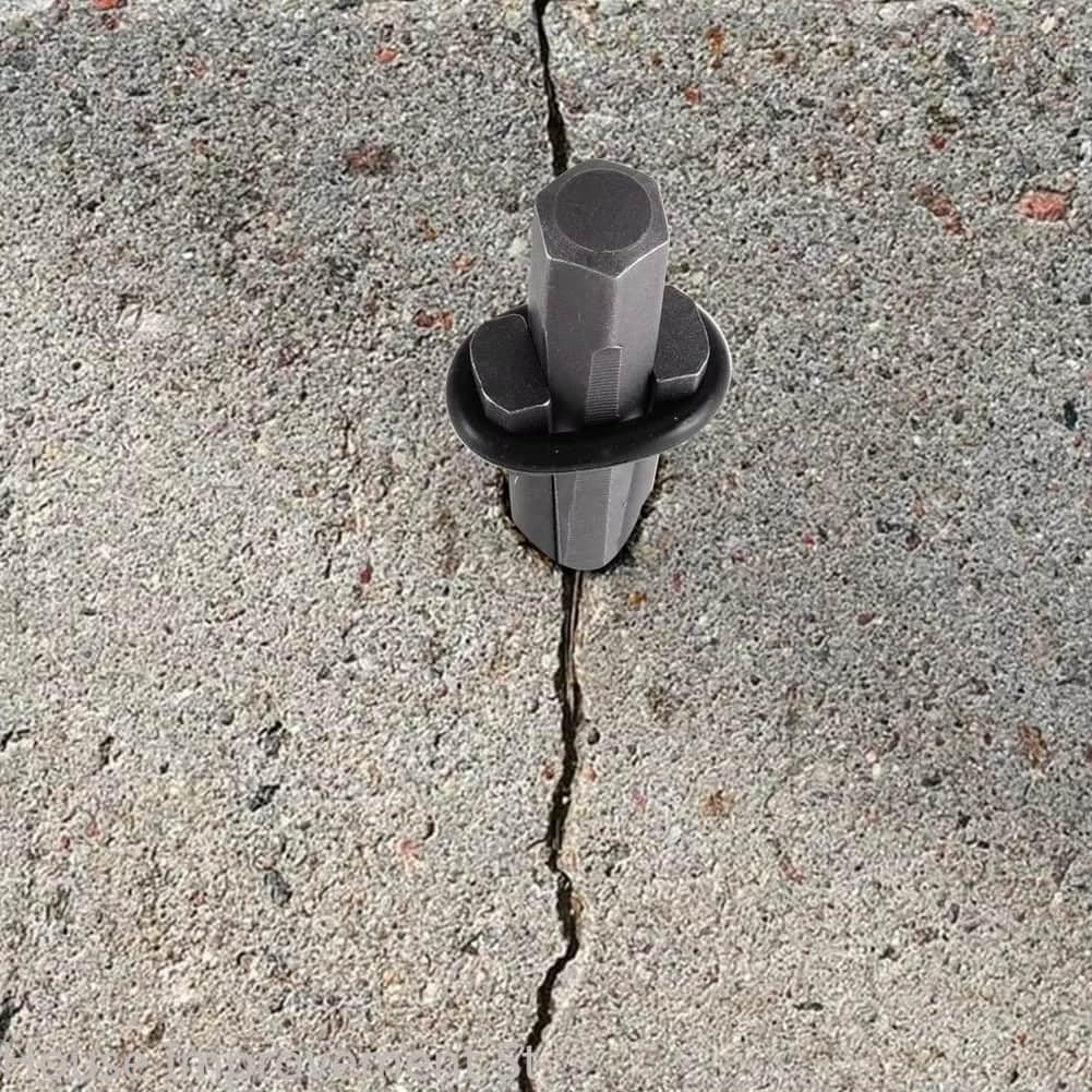 Cunei per spaccare pietre, confezione da 5, 18 mm, kit di separatori per roccia ad alta durezza con spessori per rottura di calcestruzzo e pietra
