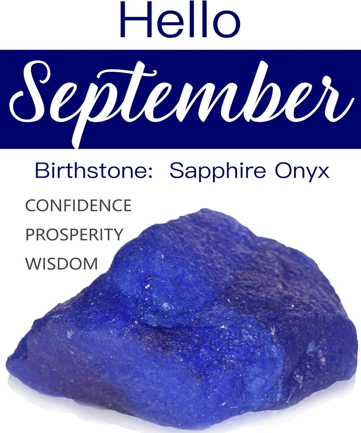 Genuine Birthstone Necklace for Women, Heart Love Necklace, Birthday Gifts for Her - Image 3