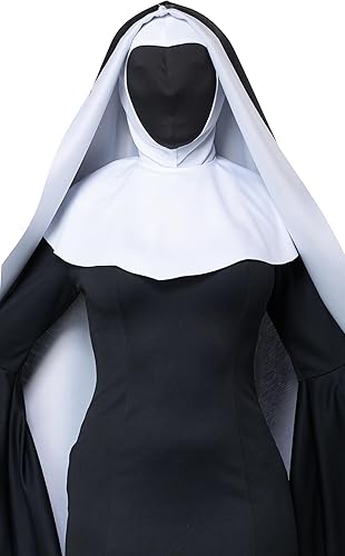 Miniatura 5 de Disfraz de monja gótica de Halloween para adultos de Bad Habit