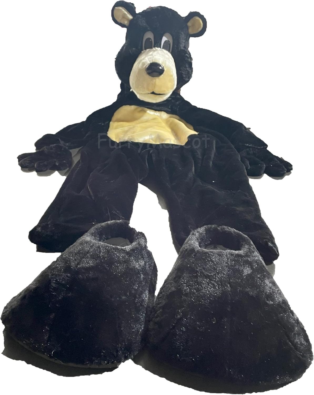 Bongo Black Bear Animals Mascot Costumes Adult Mascotte Mascota Party Suit