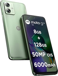 Motorola G54 5G (Mint Green, 8GB RAM, 128GB Storage) | MediaTek Dimensity 7020 | 6000mAh Battery with 30W Turbocharging | ... Price In India