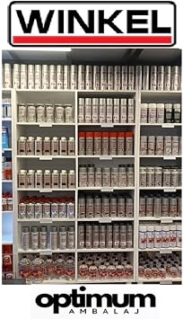 Winkel 700 Derece Yüksek Isıya Dayanıklı Gri RAL 9006 Sprey Boya