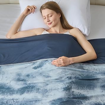 Cooling Blanket for Hot Sleepers Twin Size 60"x80", Summer Ice Cold Blanket Absorbs Heat to Keep Body Cool for Night Sweats, Lightweight Breathable Cold Blankets for Sleeping Bed & Sofa