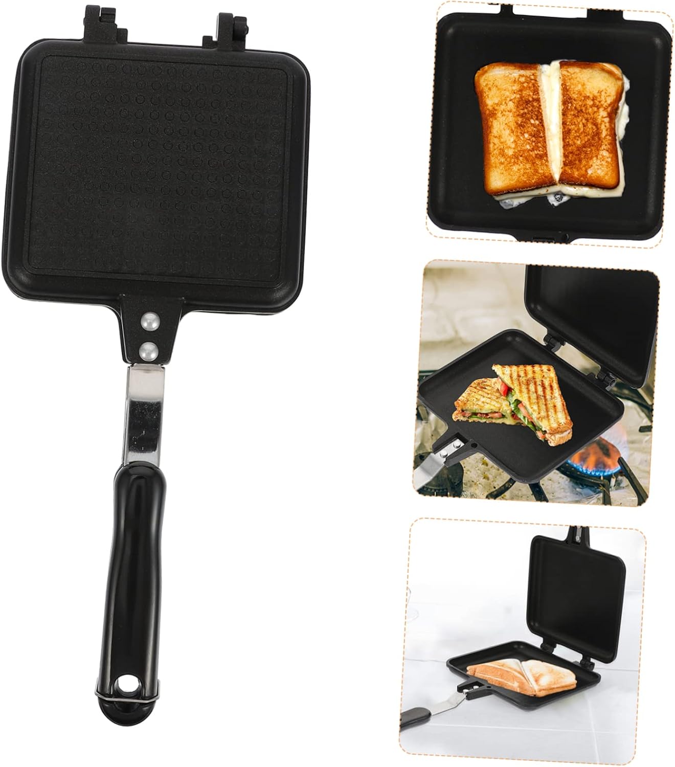 Aluminum Non-stick Sandwich Baking Pan Loaf Pan Frying Baking Non-stick Nonstick