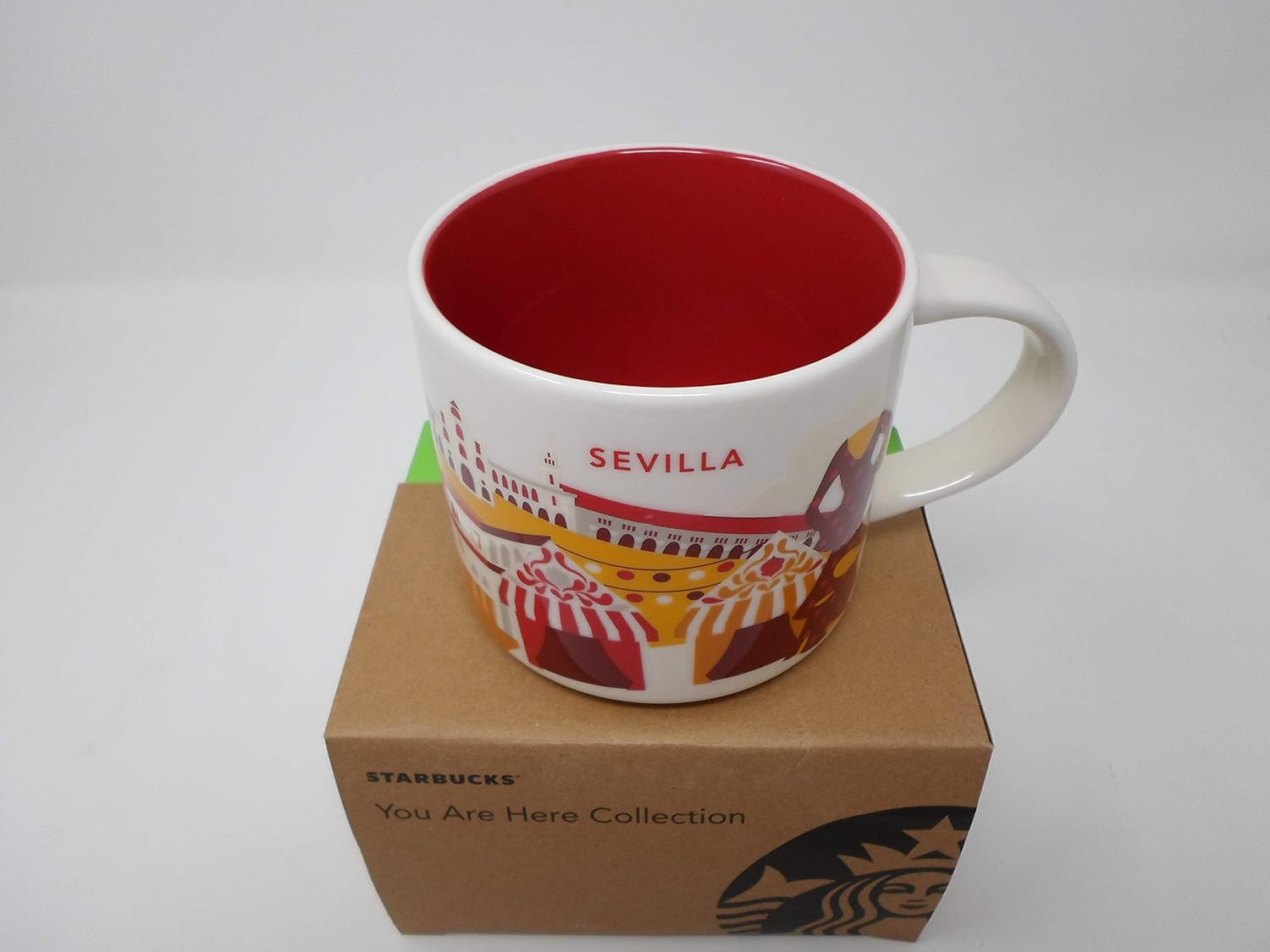 Starbucks Sevilla Coffee Mug You Are Here Collection 16 fl oz/473 ml