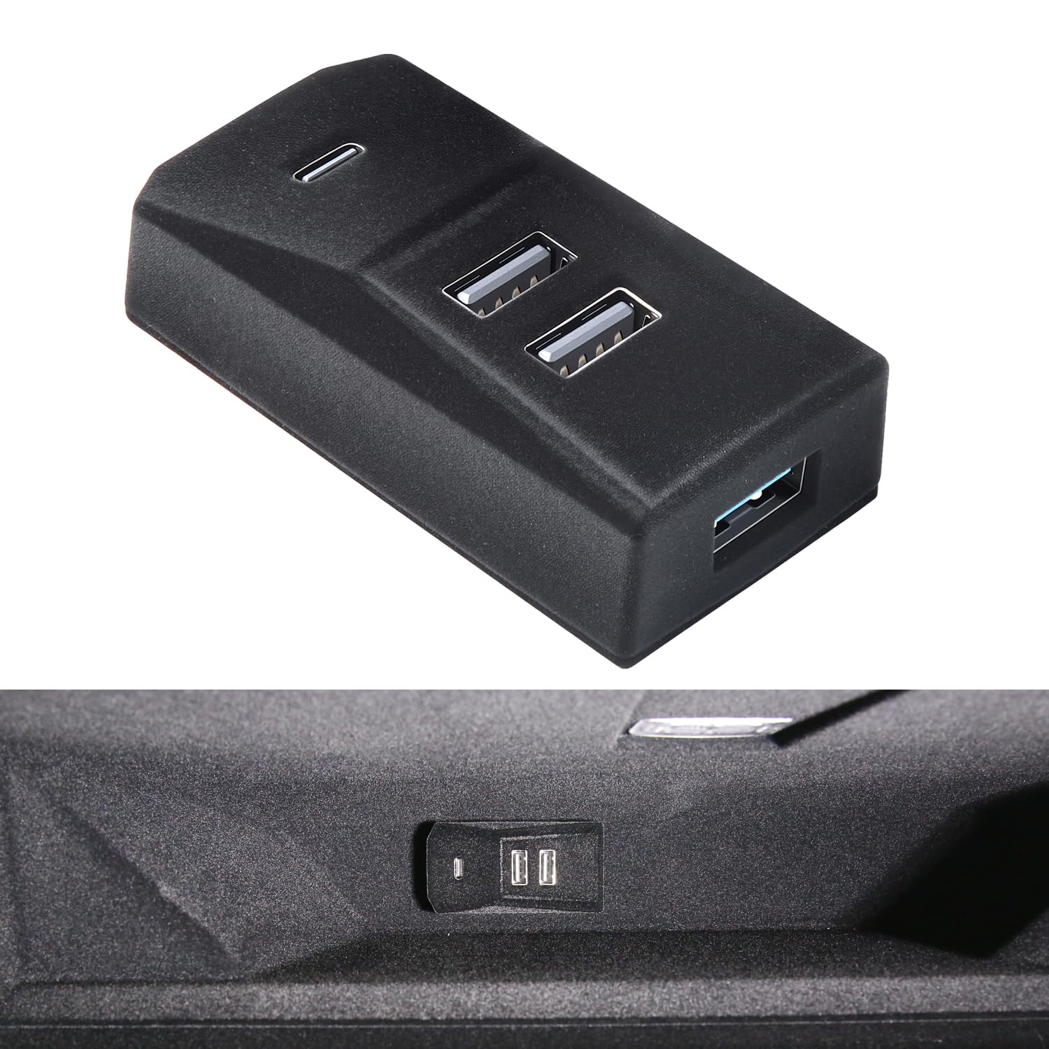 Amazon.com: Arcoche USB Hub for Tesla New Model y / 3 Glove Box 4