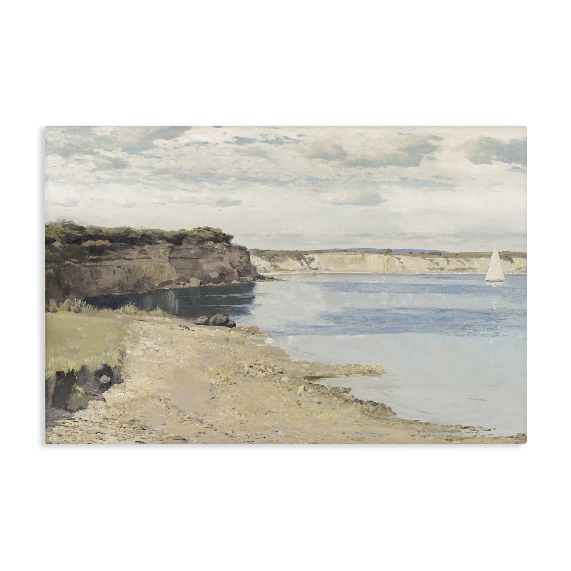 Stupell Industries Unframed 'Set Sail Peaceful Cove'| Canvas Art
