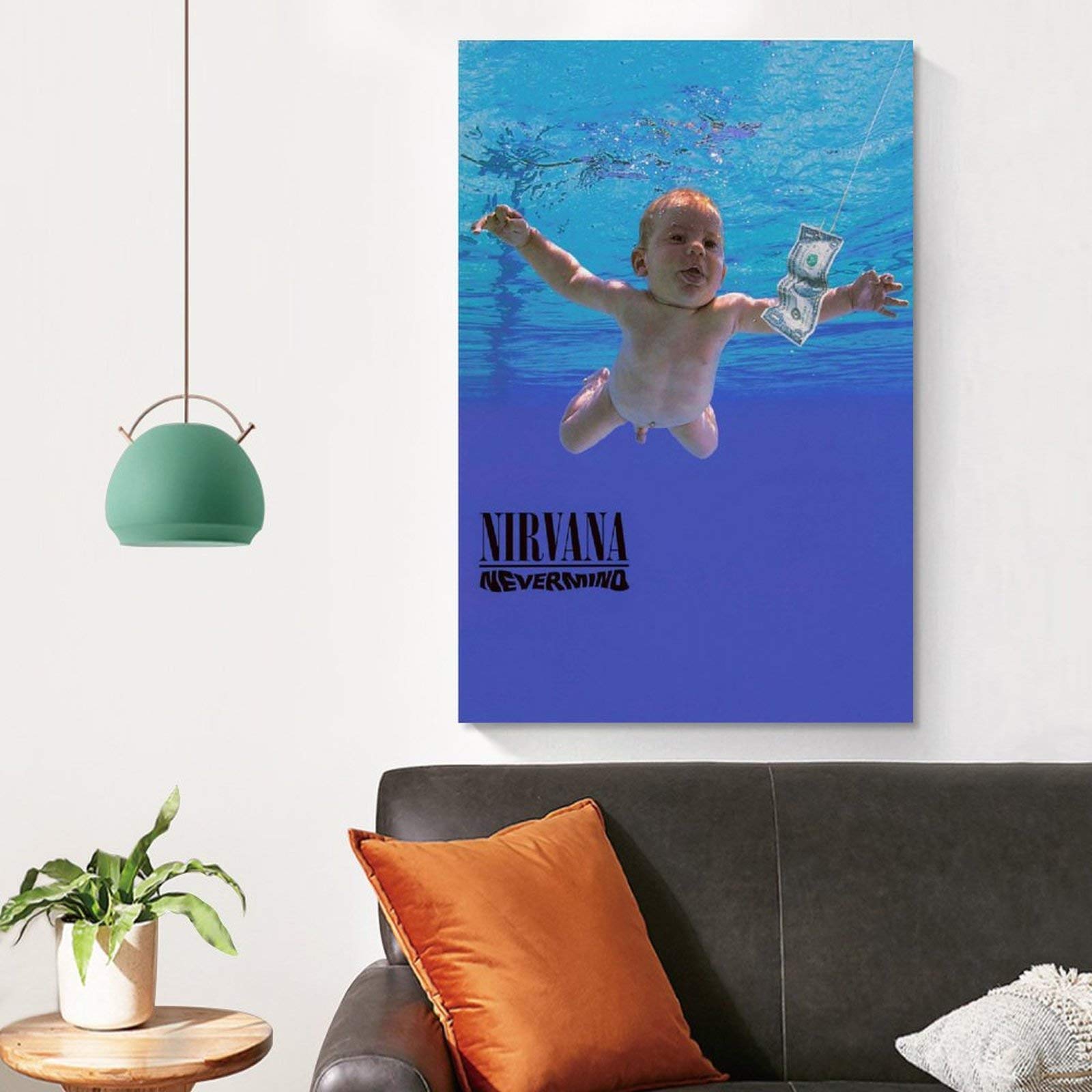 Nirvana Nevermind Poster Decorative Painting Canvas Wall Art