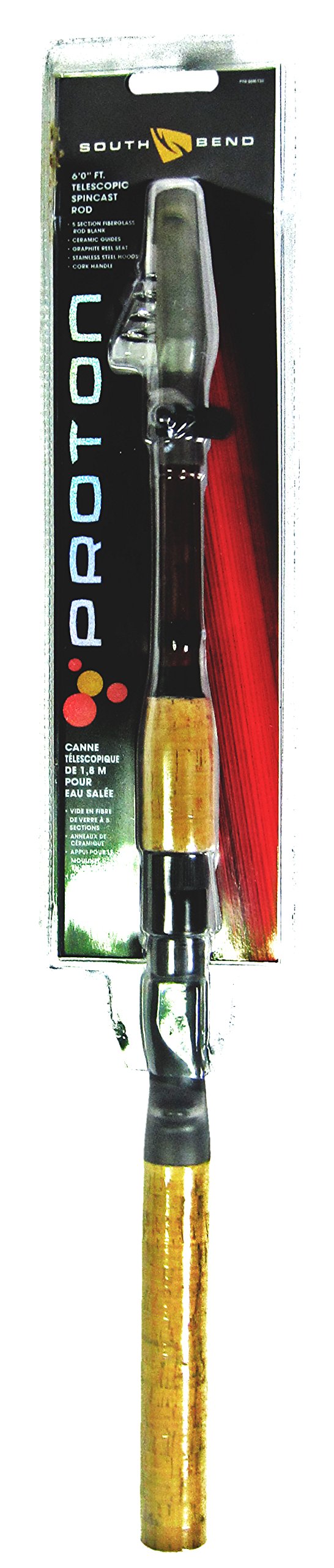 6 ft. Proton Spincast Telescopic Rod