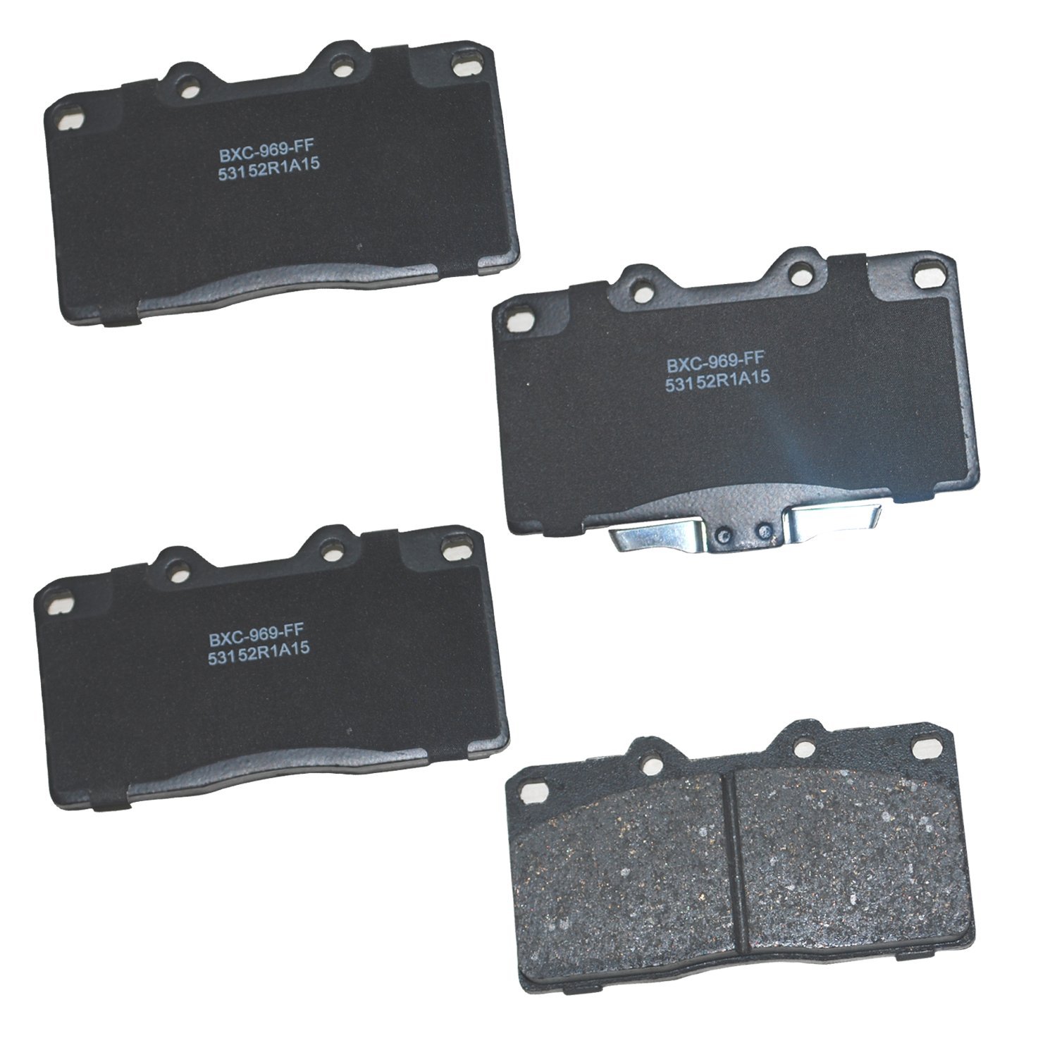 Bendix Premium SBC531 Ceramic Front Brake Pads for Dodge Stealth 1996-1991, Mitsubishi 3000GT 1999-1991