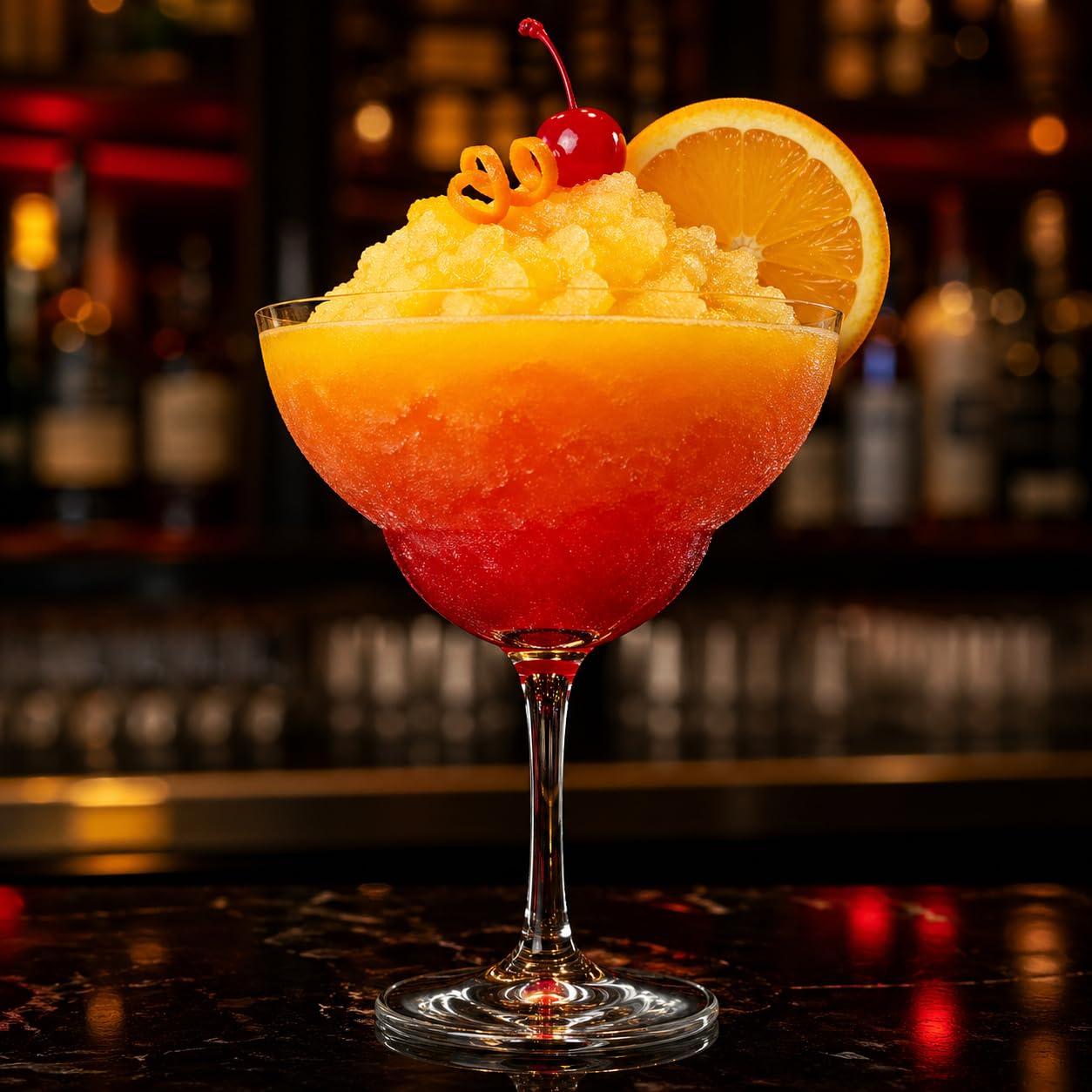 Slush Eis Sirup Tequila Sunrise alkoholfrei | Konzentrat 1:5 | 5 Liter Vorratskanister | mit Fruchtsaftkonzentrat | ohne künstliche Farbstoffe